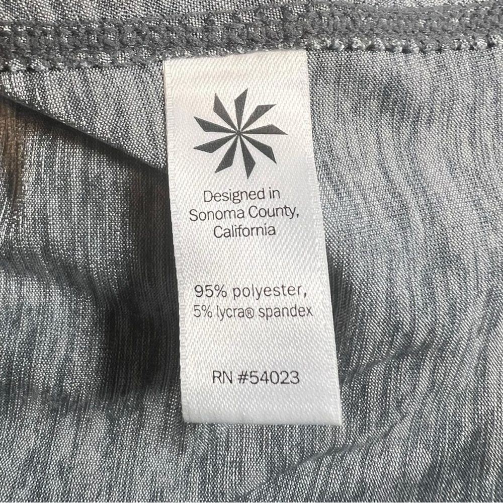 Athleta Women’s Utopia Tank Heather Gray Size Small - Picture 3 of 6